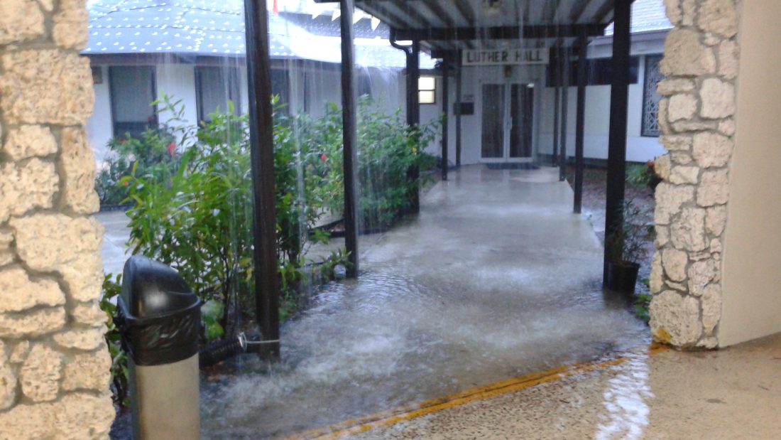 Tuesday Evening Downpour